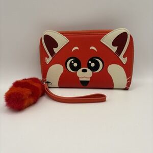 Disney Parks Loungefly Turning Red Panda Mei Wallet Wristlet 2023
